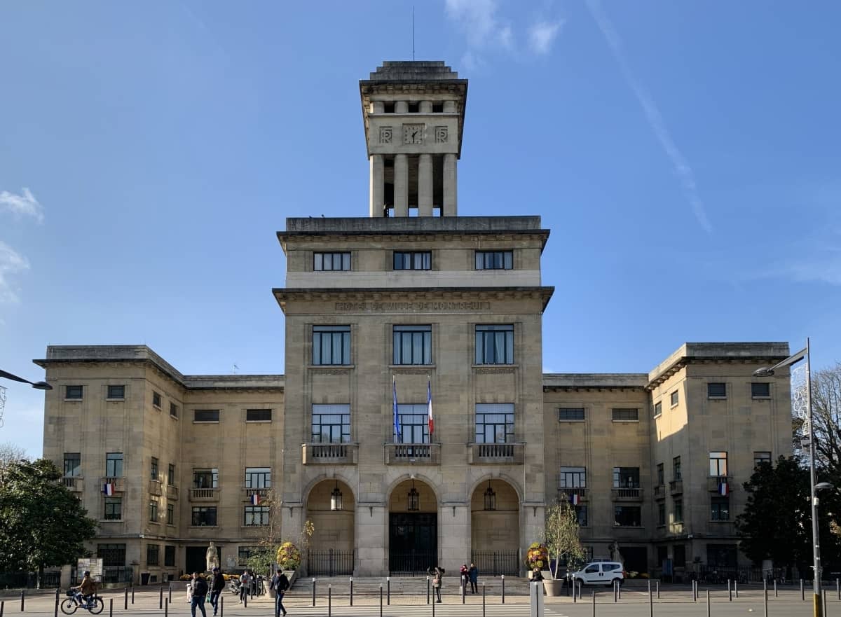 La mairie de Montreuil