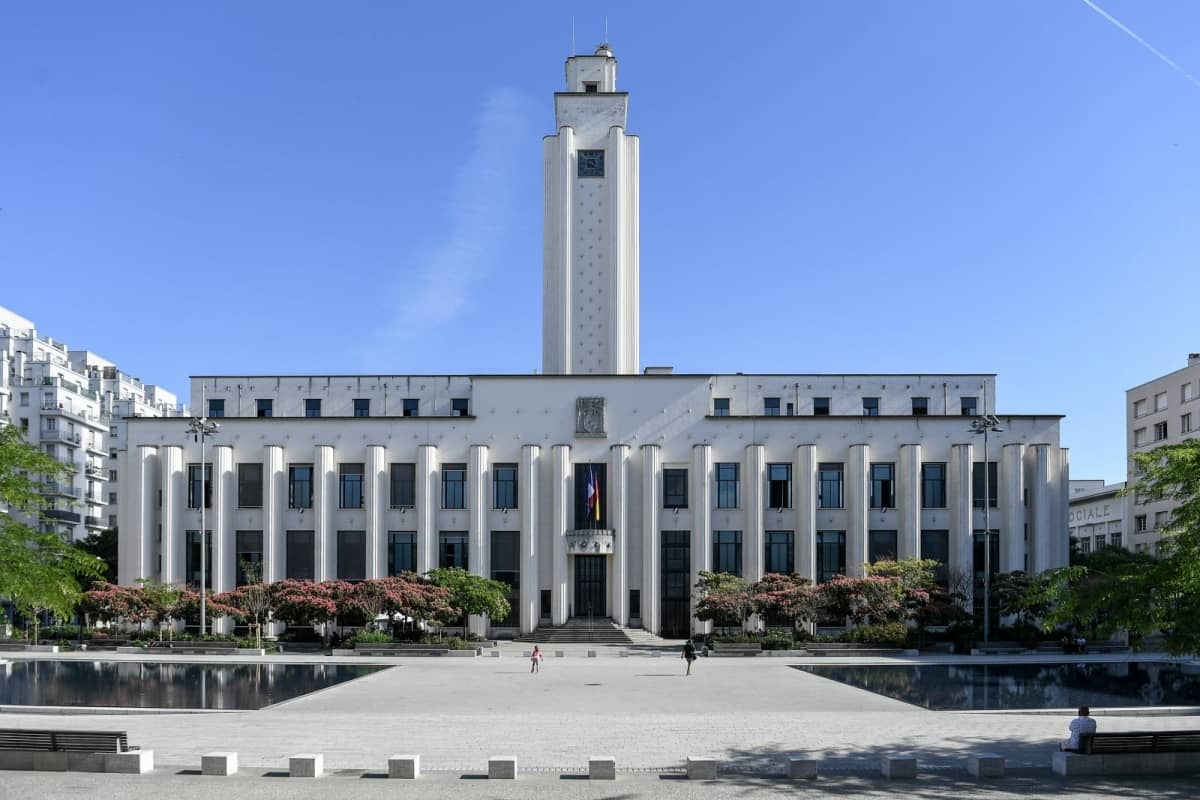 La mairie de Villeurbanne